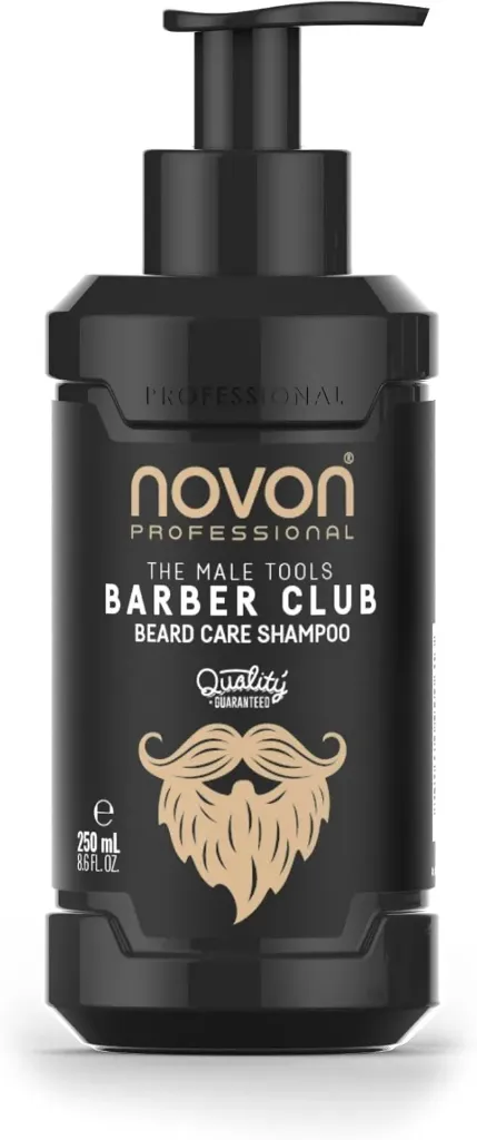 NOVON BEARD CARE SHAMPOO BARBER CLUB